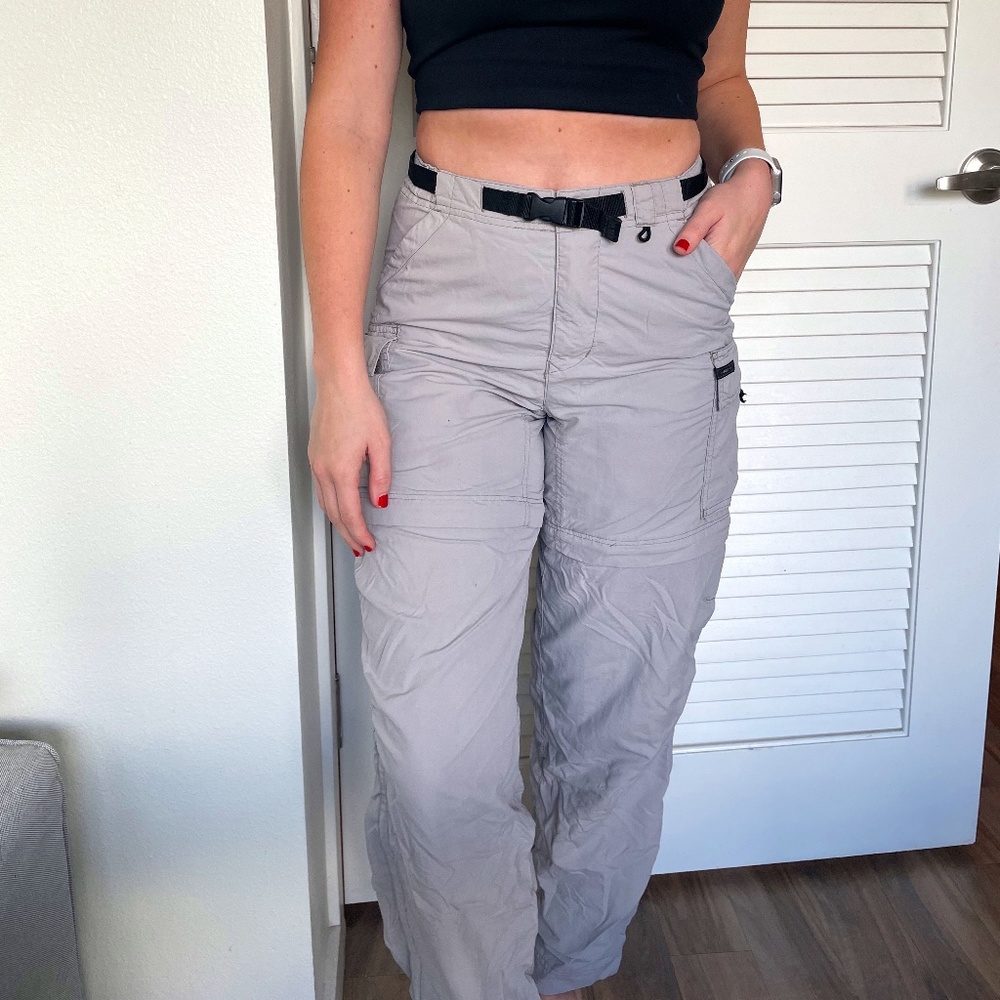 REI Convertible Hiking Cargo Pants to Shorts